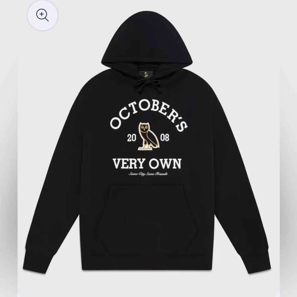 OVO Collegiate Black Hoodie